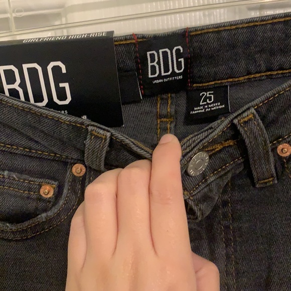 BDG URBAN OUTFITTERS High Waist Tapered Mom Jeans - Picture 4 of 5